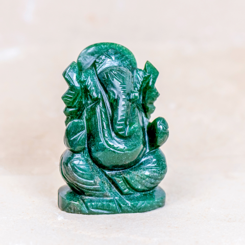 Green Jade Ganesha