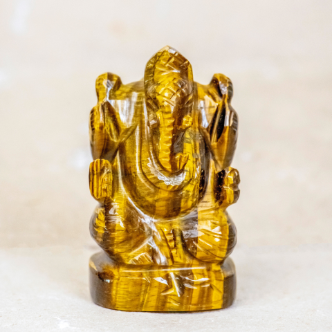 Tiger Eye Ganesha
