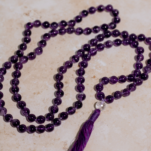 Amethyst Mala