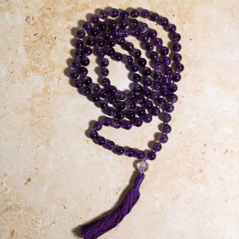 Amethyst Mala