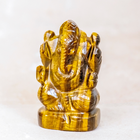 Tiger Eye Ganesha