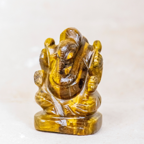 Tiger Eye Ganesha