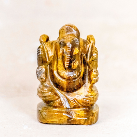Tiger Eye Ganesha