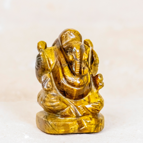 Tiger Eye Ganesha