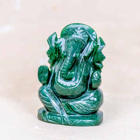 Green Jade Ganesha