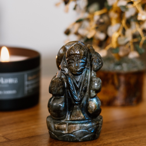 Labradorite Hanuman