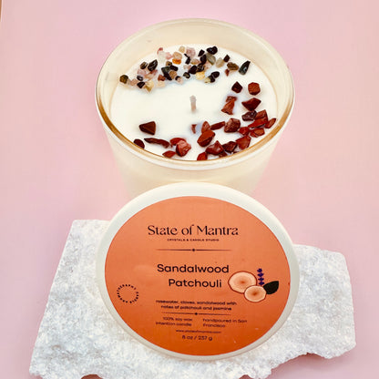 Sandalwood Patchouli Candle