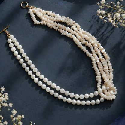 Mother of Pearl Mala
