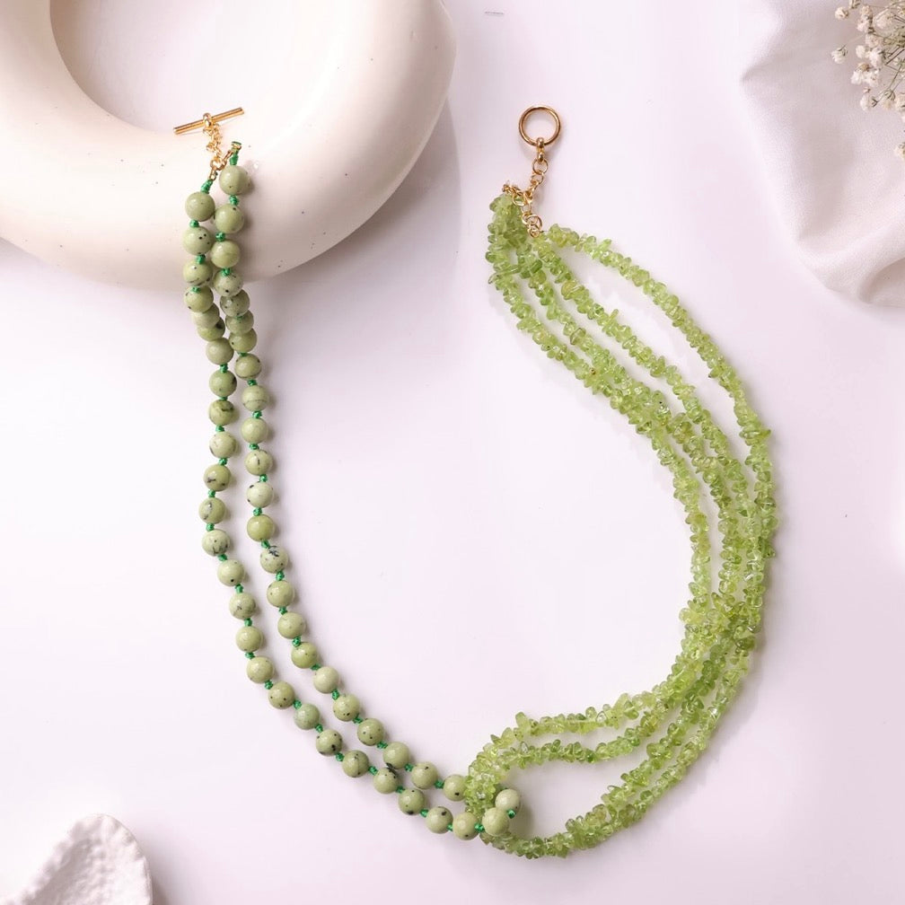 Peridot Mala