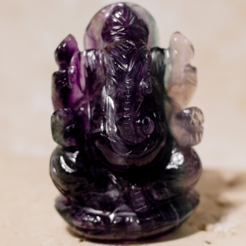 Multi Flourite Ganesha