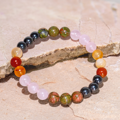 Supports weight gain, better metabolism, balanced digestion - the Weight Gain crystal bracelet